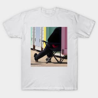 Lyme Regis Beach Huts T-Shirt